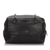 Chanel Dark Brown Leather Pocket in the City Shoulder Bag