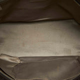 Chanel Dark Brown Leather Pocket in the City Shoulder Bag
