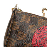 Brown Louis Vuitton Damier Ebene Trunks and Bags Mini Pochette Accessoires