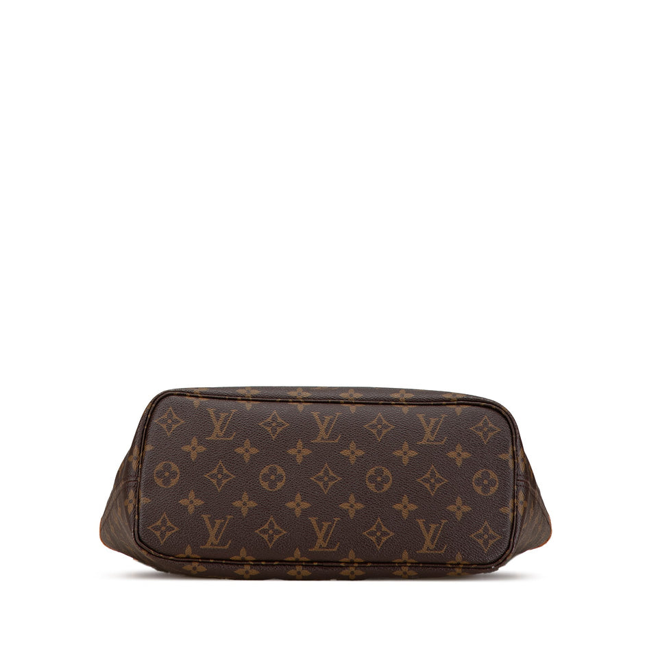 Brown Louis Vuitton Monogram Neverfull PM Tote Bag