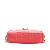 Pink Louis Vuitton Damier Troca PM Satchel