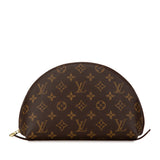 Brown Louis Vuitton Monogram Cosmetic Pouch GM