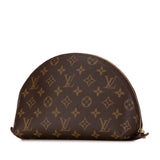 Brown Louis Vuitton Monogram Cosmetic Pouch GM