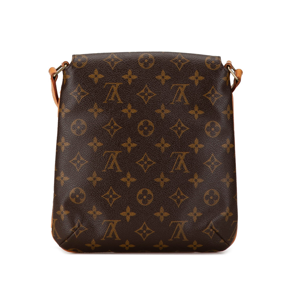 Brown Louis Vuitton Monogram Musette Salsa Short Strap Shoulder Bag