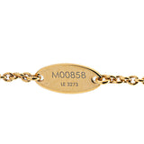 Gold Louis Vuitton Gold Plated Essential V Bracelet