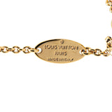 Gold Louis Vuitton Gold Plated Essential V Bracelet