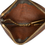 Brown Louis Vuitton Monogram Coin Pouch