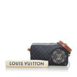 Black Louis Vuitton Monogram Eclipse Volga Crossbody Bag