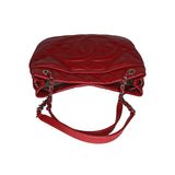 Chanel bags Red Quilted Caviar Timeless Soft Shopper Tote