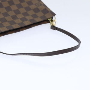Louis Vuitton Pochette Accessoire  Canvas Clutch Bag