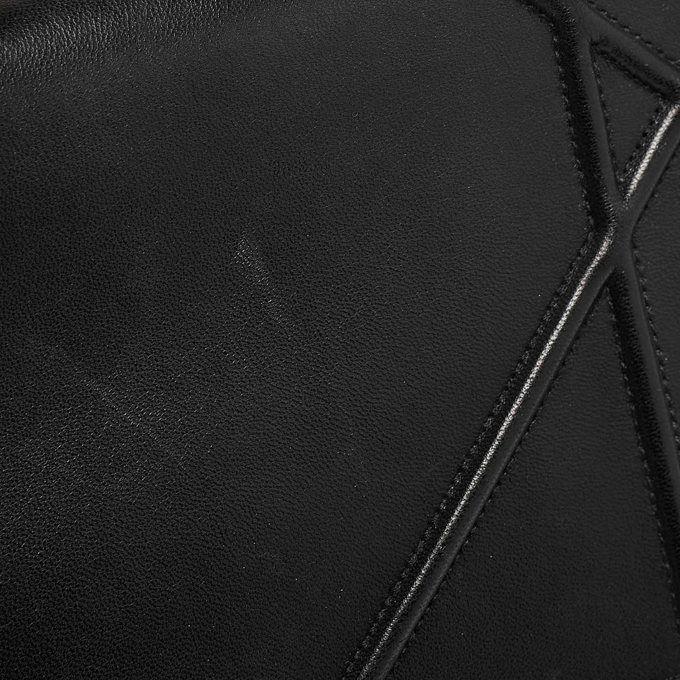 Dior Black Leather Large Diorama Flap Shoulder Bag