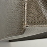 Louis Vuitton Selenga  Leather Clutch Bag
