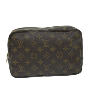Louis Vuitton Trousse De Toilette  Canvas Clutch Bag