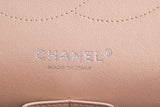 Chanel 2017 Jumbo Pink Iridescent Caviar Togo Leather Handbag