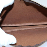 Louis Vuitton Pochette Accessoire  Canvas Clutch Bag