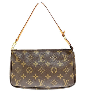 Louis Vuitton Pochette Accessoires  Canvas Clutch Bag