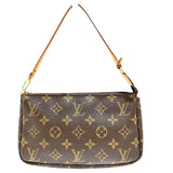 Louis Vuitton Pochette Accessoires  Canvas Clutch Bag