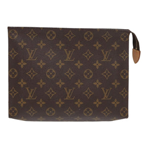 Louis Vuitton Poche Toilette  Canvas Clutch Bag
