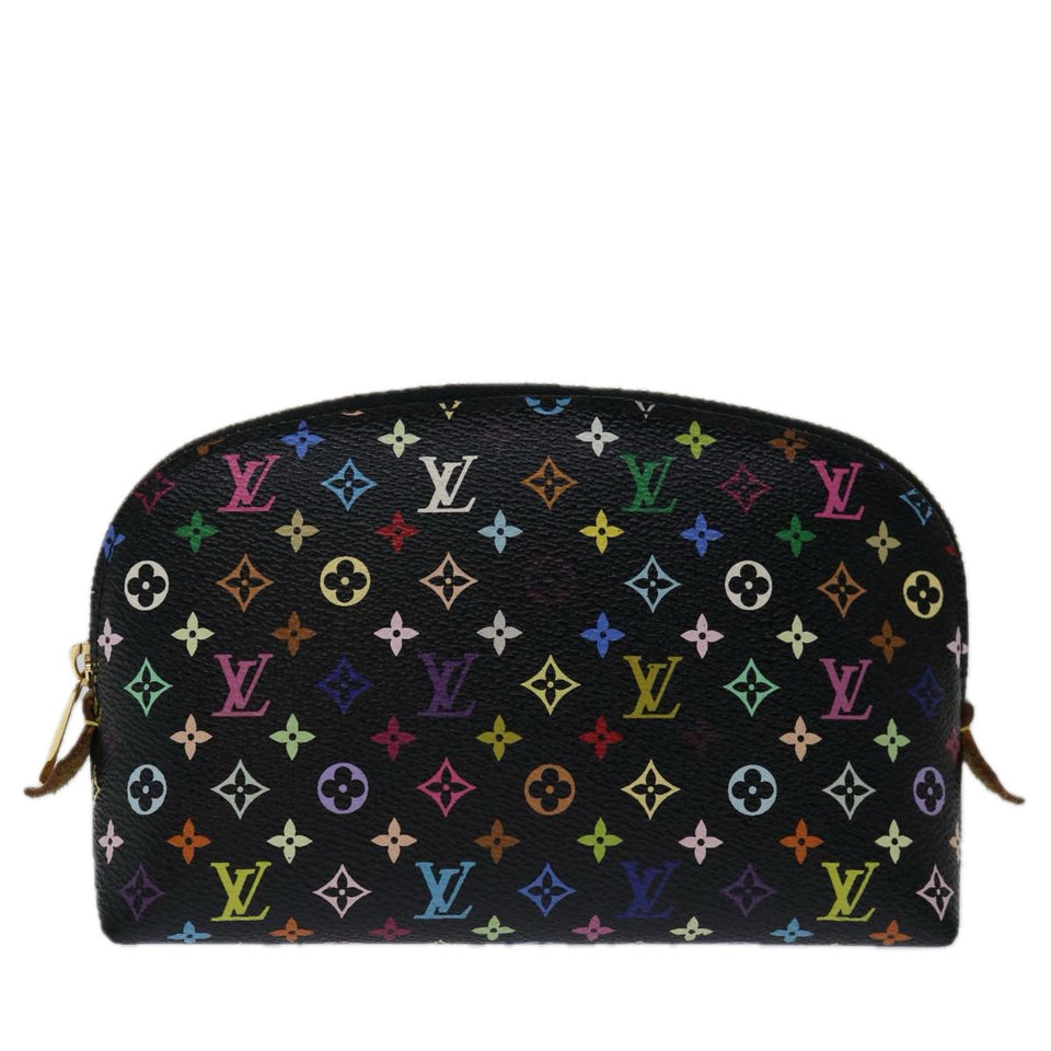 Louis Vuitton Cosmetic Pouch  Canvas Clutch Bag