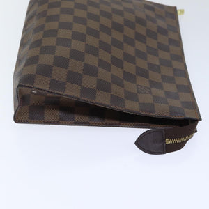 Louis Vuitton Poche Toilette  Canvas Clutch Bag