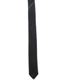 Dior Homme Beetle Skinny Tie in Black Silk