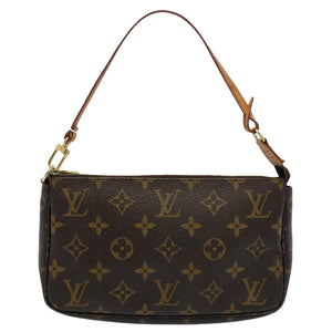Louis Vuitton Pochette Accessoires  Canvas Clutch Bag