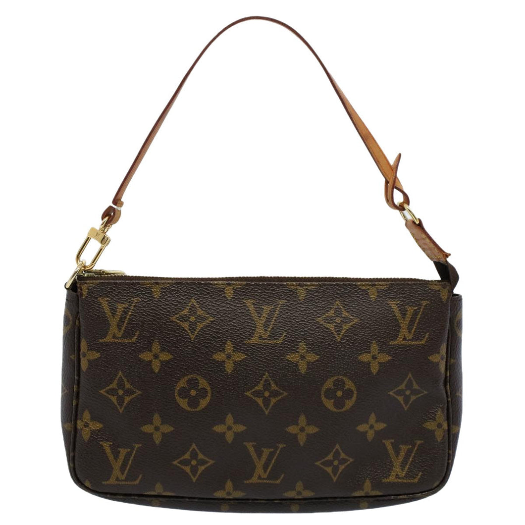 Louis Vuitton Pochette Accessoires  Canvas Clutch Bag