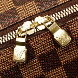 Louis Vuitton Damière Rivera MM Handbag N41434 Brown PVC Leather  Louis Vuitton