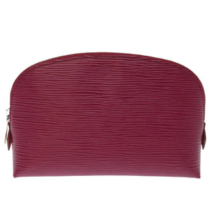 Louis Vuitton Cosmetic Pouch  Leather Clutch Bag