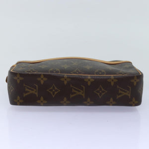 Louis Vuitton Compiègne  Canvas Clutch Bag