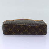 Louis Vuitton Compiègne  Canvas Clutch Bag