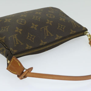 Louis Vuitton Pochette Accessoire  Canvas Clutch Bag