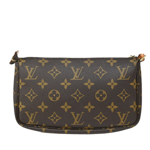 Louis Vuitton Pochette Accessoires  Canvas Clutch Bag