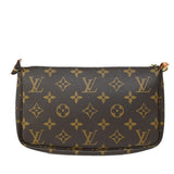 Louis Vuitton Pochette Accessoires  Canvas Clutch Bag