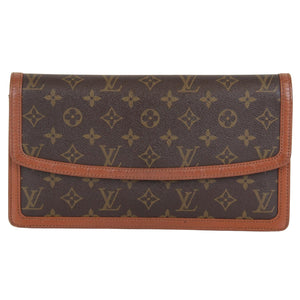 Louis Vuitton Pochette Dame  Canvas Clutch Bag
