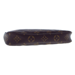 Louis Vuitton Pochette Accessoire  Canvas Clutch Bag