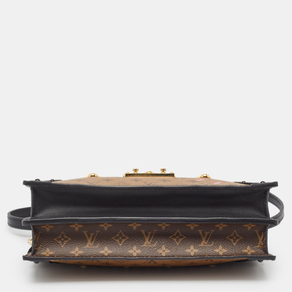 Louis Vuitton Reverse Monogram Canvas Trunk Clutch Bag
