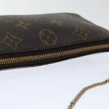 Louis Vuitton Pochette Accessoires  Canvas Clutch Bag