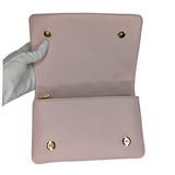 Louis Vuitton Pink Monogram Embossed Lambskin Coussin Pochette