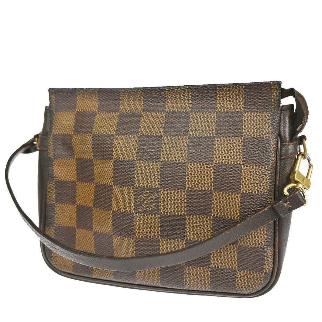 Louis Vuitton Trousse Makeup  Canvas Clutch Bag