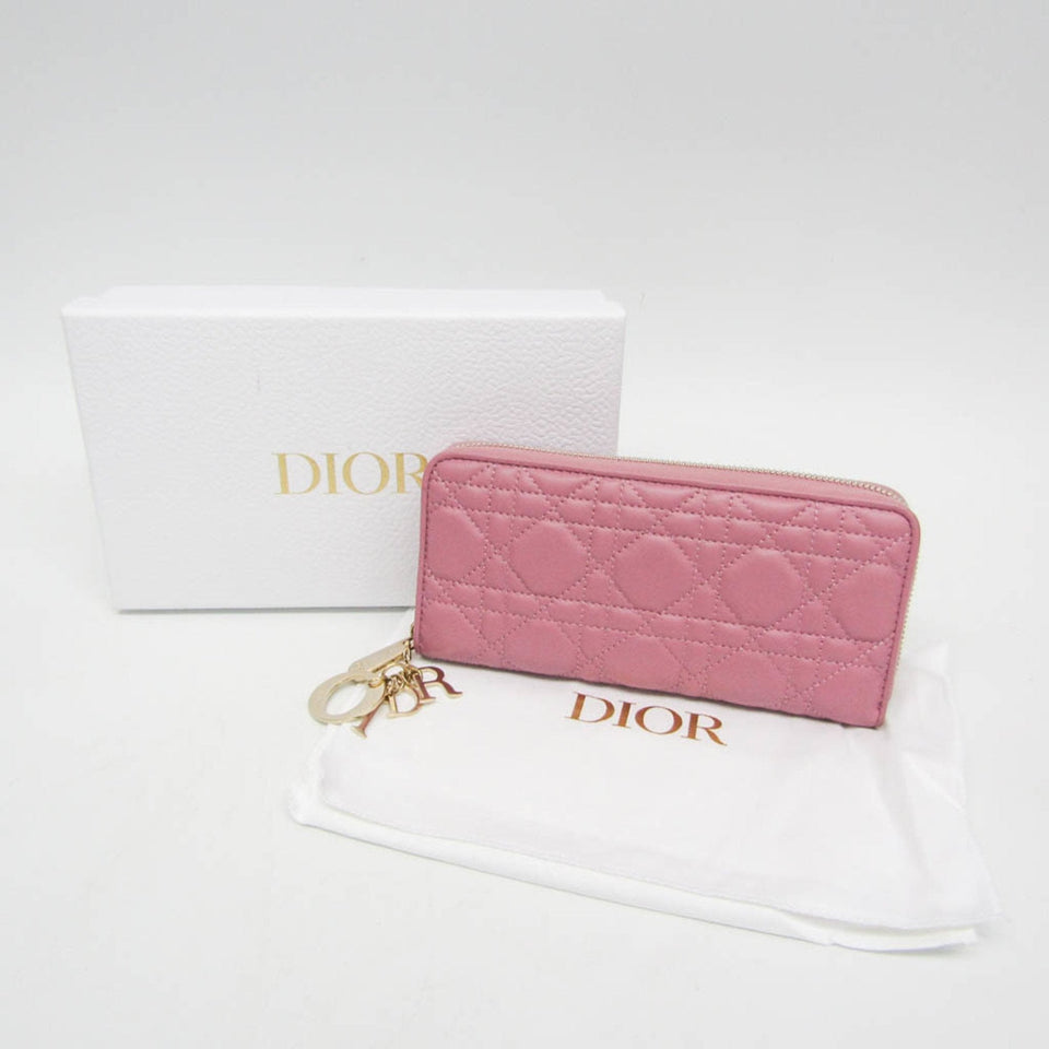 Dior Lady Dior  Leather Wallet