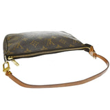 Louis Vuitton Pochette Accessoires  Canvas Clutch Bag