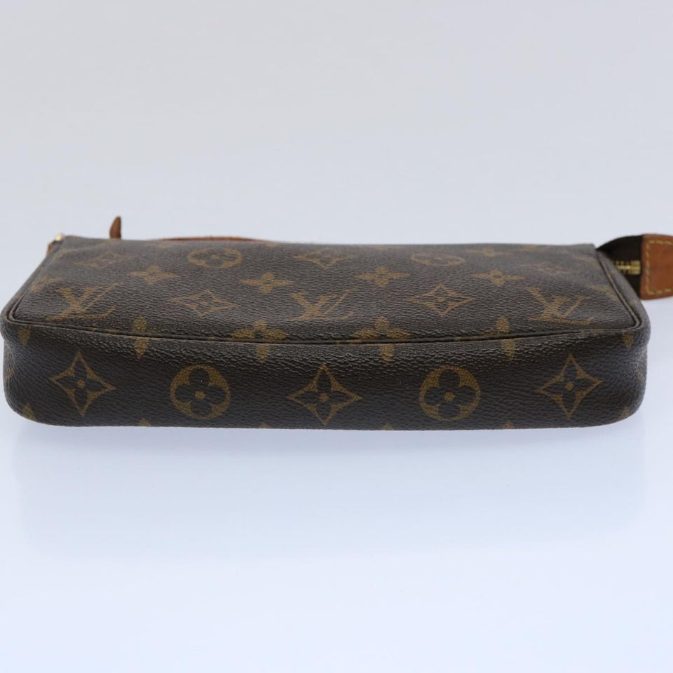 Louis Vuitton Pochette Accessoire  Canvas Clutch Bag