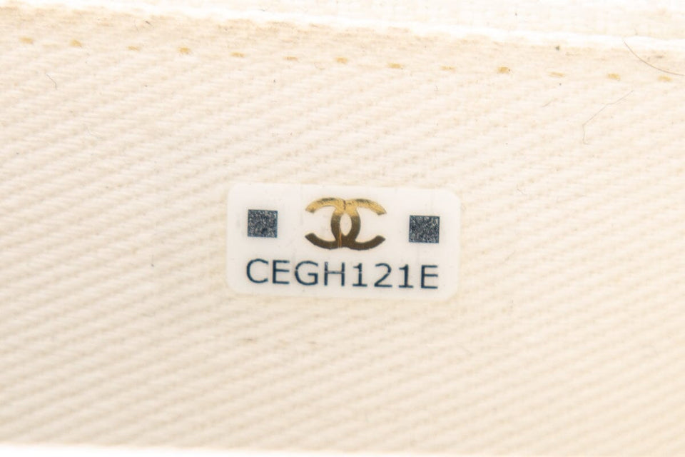 Chanel White Business Affinity Flap Handbag