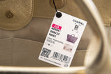 Chanel Gold Handbag Large Deauville Tote NWT