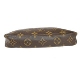 Louis Vuitton Pochette Accessoire  Canvas Clutch Bag