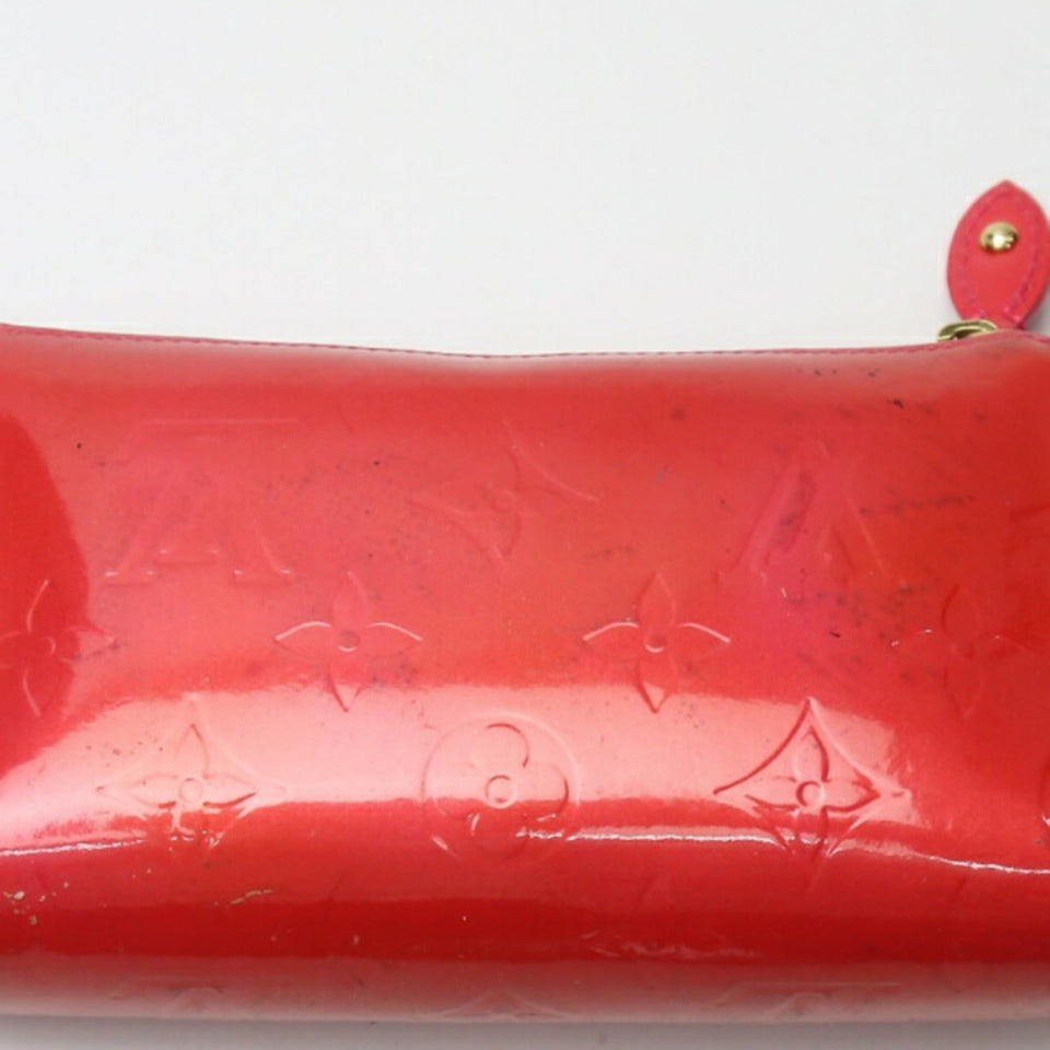 Louis Vuitton Cosmetic Pouch  Patent Leather Clutch Bag