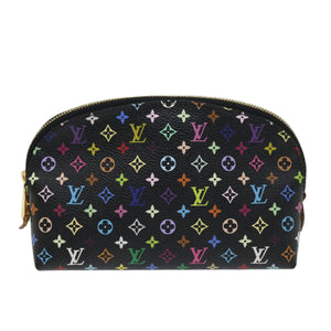 Louis Vuitton Cosmetic Pouch  Canvas Clutch Bag