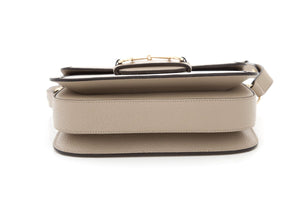 Gucci GG Supreme Monogram Horsebit 1955 Cream & Beige Handbag