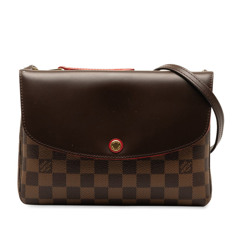 Louis Vuitton Damiet Twice N48259 Eveen Red PVC Leather  Louis Vuitton